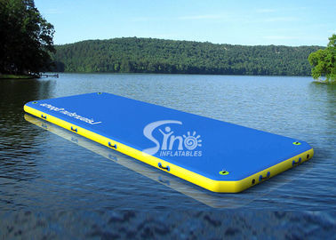 6 X 2 Meters Inflatable Floating Water Walkway Water Slide Toy For Adults / Kids