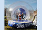 3 meters transparent human giant inflatable Christmas snow globe for festival shows and decoration