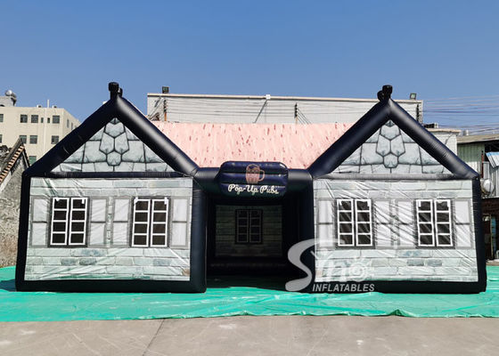 11x6m de Douane Gaint Openlucht duikt Ierse Opblaasbare Bartent met Volledige Digitale Druk voor Verkoop op